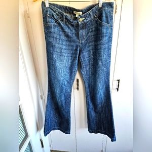 CAbi Womens Size 10 flared jeans